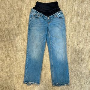 Abercrombie Maternity Ankle Straight Jean (short)